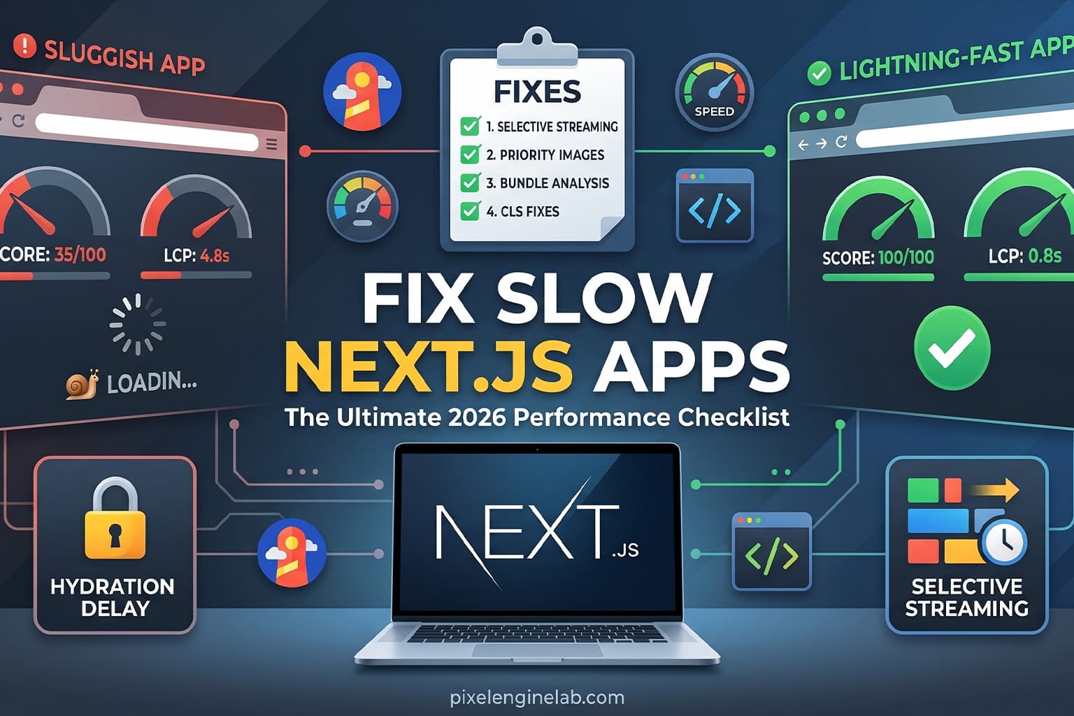 How to Fix Slow Next.js Apps: The Ultimate 2026 Performance Checklist